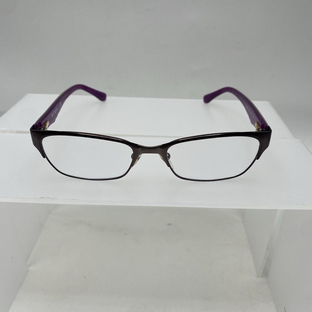 Vogue Eyeglasses FRAMES ONLY VO3918 Cat Eye 52-17-135 Black Purple 246 - Picture 2 of 16
